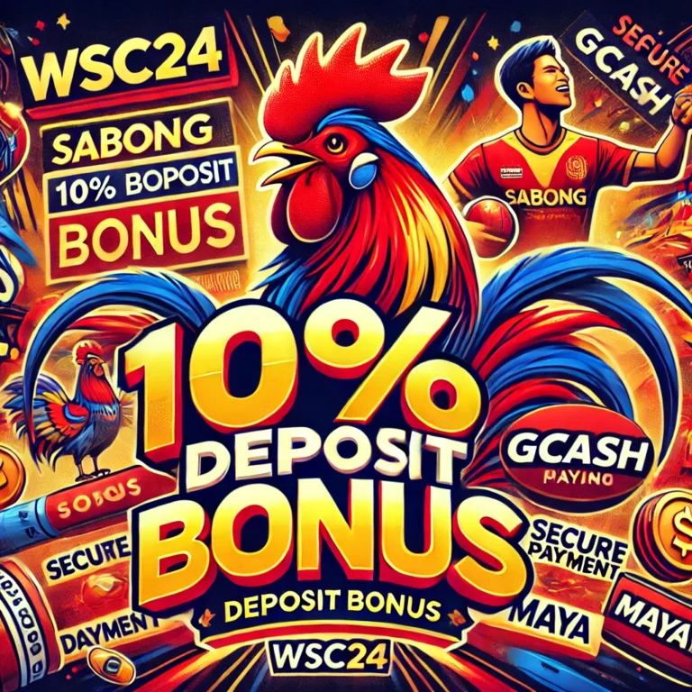 WSC24 Cash in Bonus 10%
