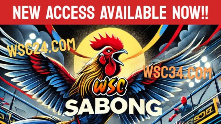 WSC Sabong New Access: wsc34.com