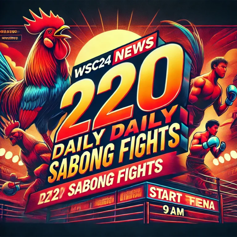 WSC24 Daily Sabong Fights